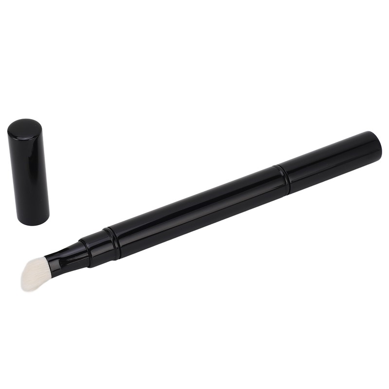 Retractable Makeup Brush Dual Ended Soft Wool Hair Portable Shadow