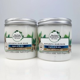 Herbal Essences 2 Pack Herbal Essences Bio Renew Repairing Hair Mask Argan Oil Aloe 8oz