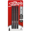 Sharpie Plastic Point Stick Permanent Water Resistant Pen, Black Ink,