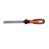 Bahco 4-272-05-3-2"Wasa" Cut 3 Double Edge Saw File with Handle, Grey/Black/Orange, 125 x 16 x 4 mm
