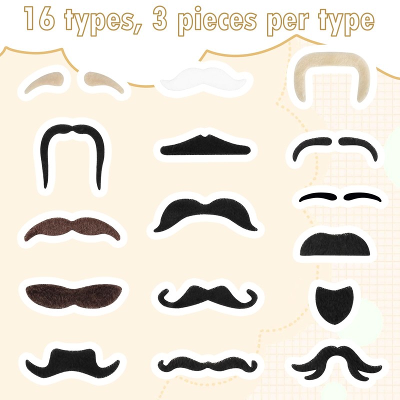 Moustache Stick On