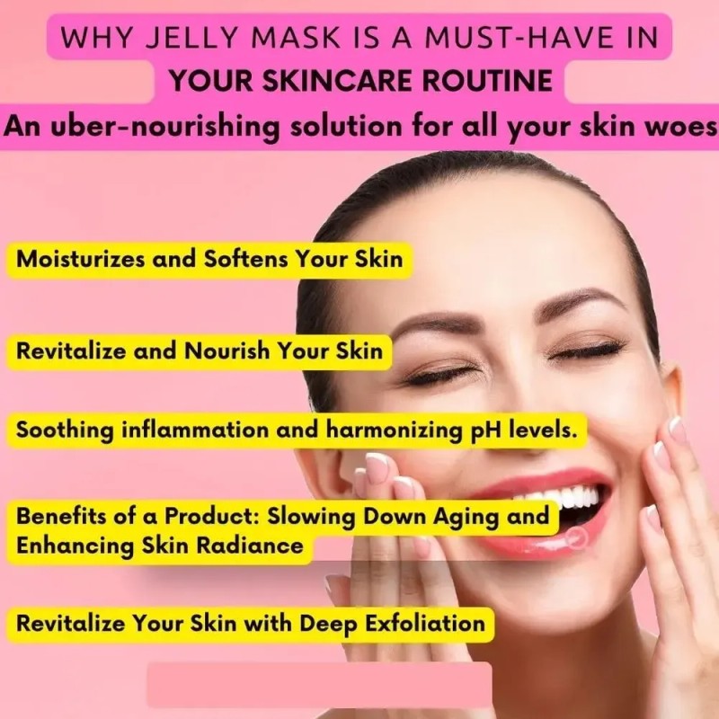 Jelly Mask Mascarilla Revitalizante Todo Tipo De Piel 650g
