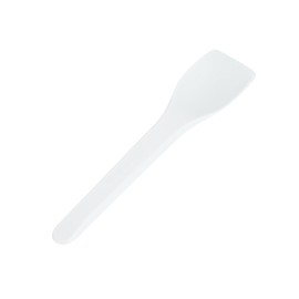 Restaurantware White CPLA Ice Cream Spoons 1000 Pack Of 4-Inch Heat-Resistant Mini Plastic Spoons, Ice Cream Spoons Disposable Small Serving Spoons For Desserts, Ice Cream