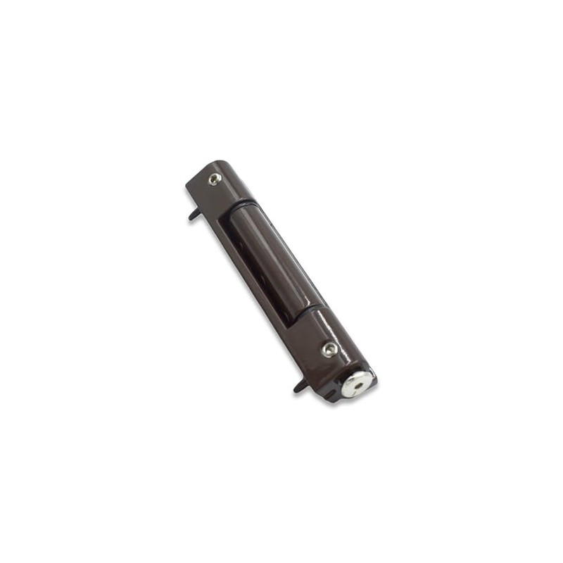 Brown UPVC Door Adjustable Butt Hinge Flat 115mm 0° Degrees