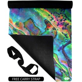 Plyopic. All In One Yoga Mat | Luxury Sweat-Grip Mat/Towel Combo | Eco-Friendly Natural Rubber | Ideal for Yoga, Pilates, Bikram, Hot Yoga, Workout and Exercise