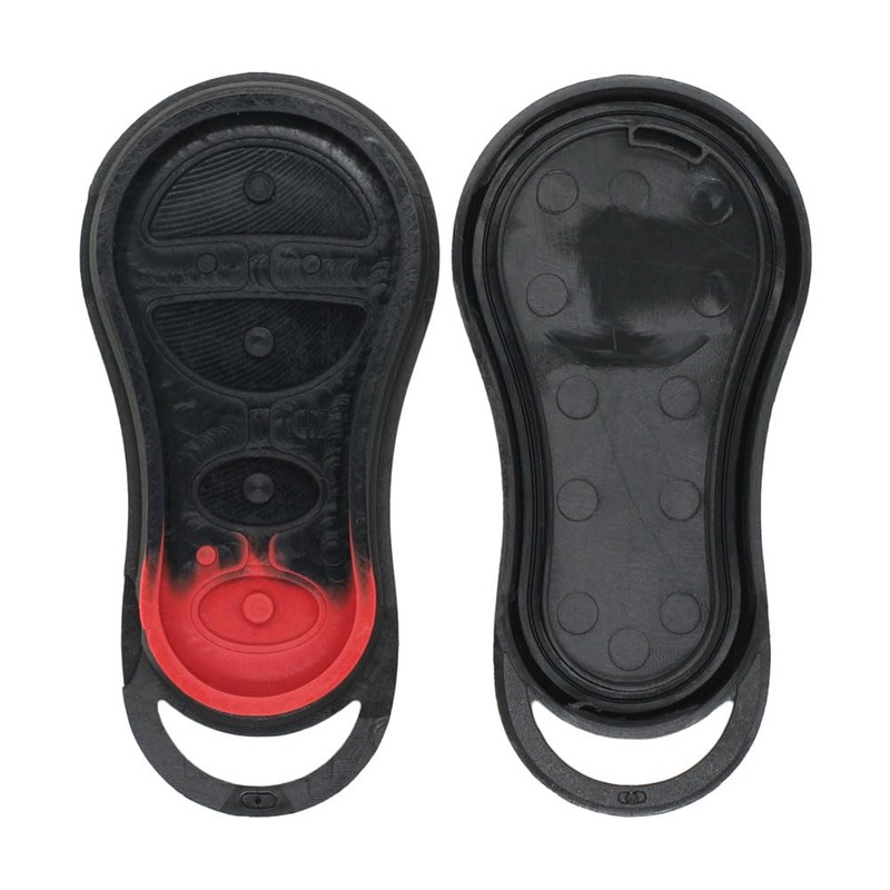 BROVACS Replacement Key Shell Compatible with CHRYSLER DODGE 3 Button