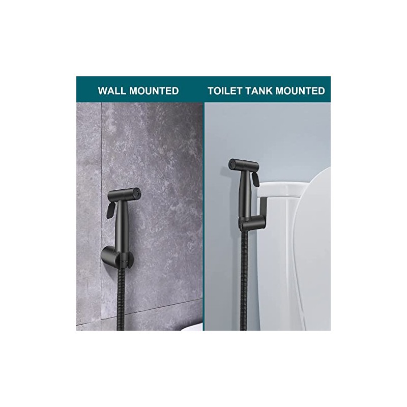Luxury Bidet Sprayer for Toilet-Handheld Sprayer Attachment with Brass Leak