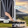 RV Window Curtains for Inside Camper - Blackout Privacy Curtains