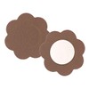 Braza Petal Tops - Disposable Nipple Covers -Cocoa,One Size