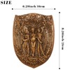 Pinra Triple Moon Wall Decor Pagan Wiccan Triple Goddess Maiden