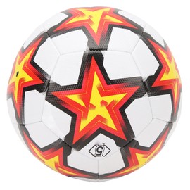 Sports Soccer Balls Size 5 PU Star Pattern Traditional Soccer Balls for Soccer Training Practice