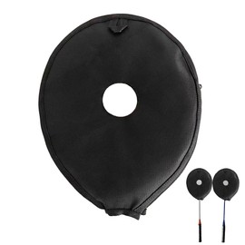 Hayaww Badminton Racket Head Cover Badminton Resistance Case Protective Cover for Badminton Racket Cover Oxford Racket Head Protection for Training Outdoor Clubs or Schools (A)
