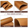 Bourbon Brown Tooling Leather Square 3.6mm-4.0mm (9-10oz) Thick Full Grain