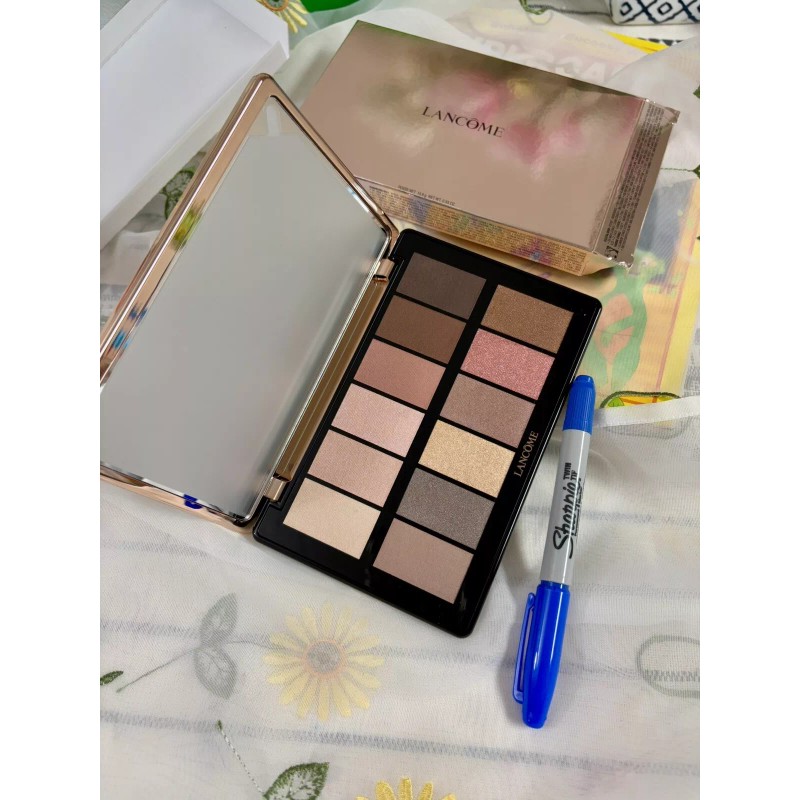Eyeshadow NEW！Lancome holiday 2024-rose gold Palette~ 12Eye shadow Limited Edition