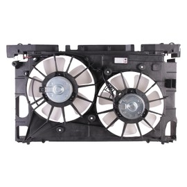 TYG Upgraded Cooling Fan Assembly for 2010-2015 Toyota Prius 1.8L L4 Hatchback/ 2012-2018 Prius V 1.8L L4 Wagon | OE Replacement Engine Radiator for 16361-21040/16361-28360 | TO3115159 | 621-369