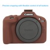 Pocoukate Case for Canon EOS R100 Camera, Soft Silicone Protective