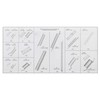 Rowiz 200Pcs Spring Assortment Set, Zinc Plated Extension and Compression