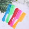 Minkissy 15pcs Plastic Hair Combs Colourful Detangling Unbreakable Long Handle