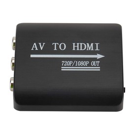 SATMW 1080P Mini AV to HDMI Converter Fit for Decoration/Construction