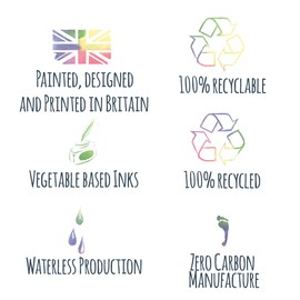 Safari Lion Tiger Elephant Zebra Giraffe Cheetah Recycled and Recyclable Eco printed Gift Wrapping Paper, 2 Sheets and 2 tags