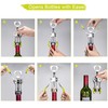 Wine Opener, Zinc Alloy Premium Wing Corkscrew Wine Bottle Opener