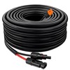 MOOKEERF Solar to XT60i Cable 10AWG with Flame Retardant Protective