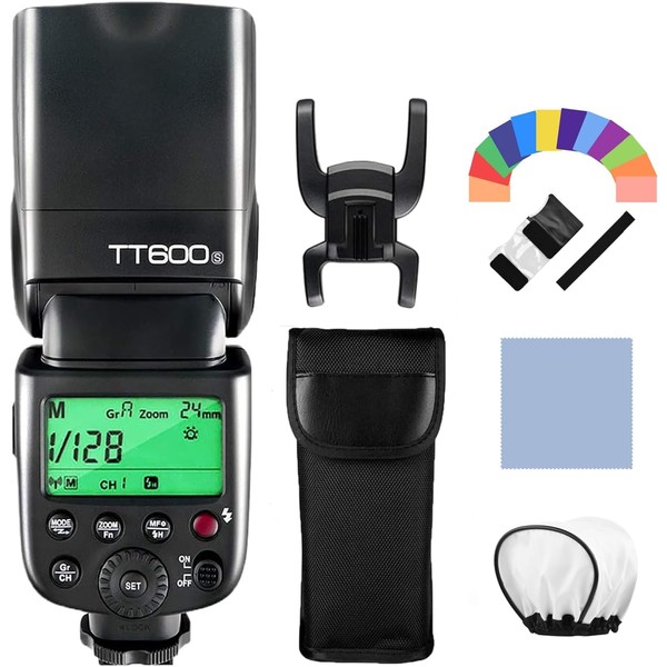 Godox TT600S Camera Flash Speedlite GN60 Built-in 2.4G Wireless X System with Master and Slave Function replacement for Sony Muiti Interface MI Shoe Camera