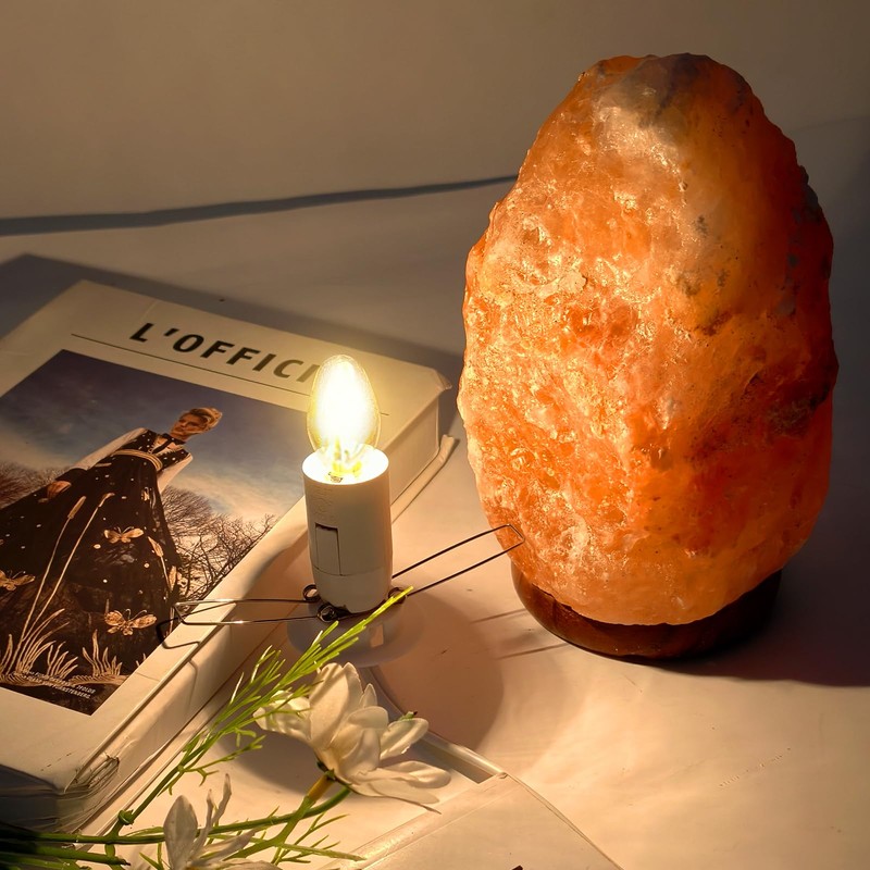 Wuluretoos Himalayan Salt Lamp Cord, Christmas Bulb,Salt Lamp Cord with