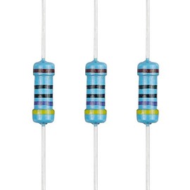 EDGELEC 100pcs 470 ohm Resistor 1/2w (0.5Watt) ±1% Tolerance Metal Film Fixed Resistor, Multiple Values of Resistance Optional