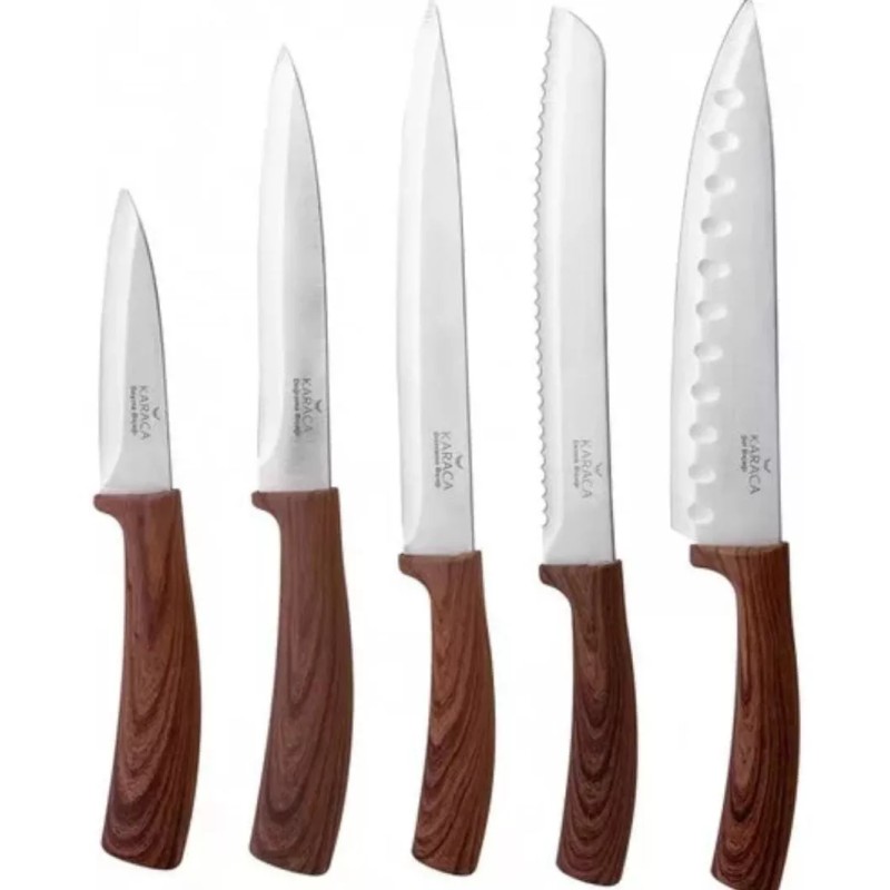 CL Set De Cuchillos Profesionales Acero Inoxidable Mango Tipo M