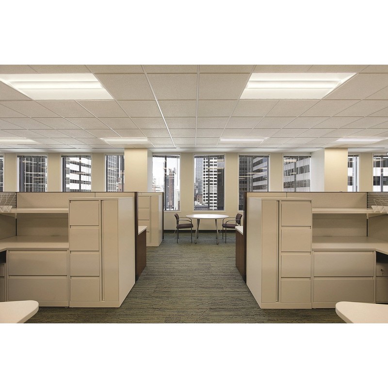 Lithonia Lighting 2x2 LED Troffer Light, BLT Series Low Profile