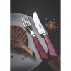 Tramontina Churrasco Pampas Steak Set in Red Forged Stainless Steel