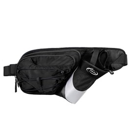 AiRunTech Fanny Pack with Bottle Holder - Large Belt Bag for Hiking, Dog Walking - Fits All Phones (Bottle Not Included)