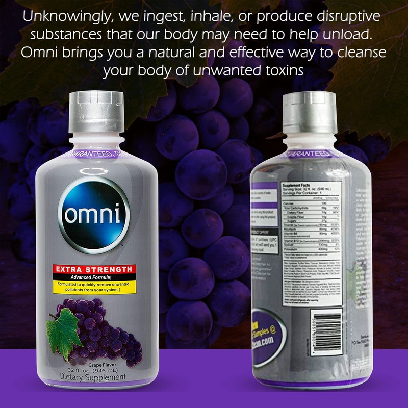 Wellgenix Omni Cleansing Drink, Extra Strength Body Detox, Herbal Cleanse