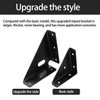 4 Pcs Heavy Duty Gusset Joints, Trapezi Corner Code, Bracket