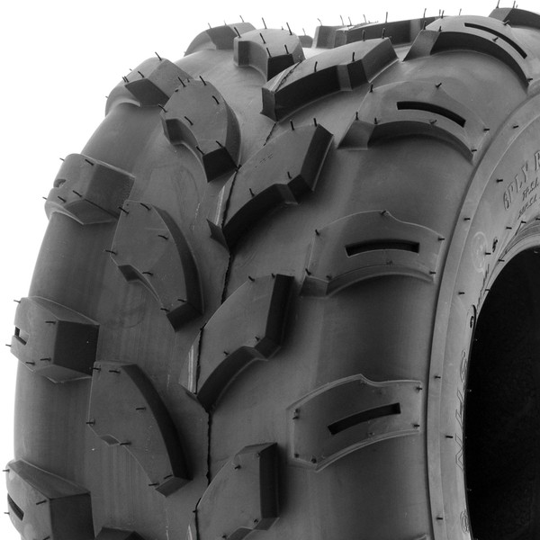 SunF A003 ATV/UTV/Lawn-Mowers Off-Road Tire 19x9.5-8, 6 PR, Directional Knobby