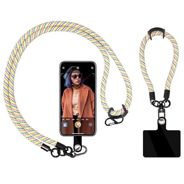 Simllyda Universal Mobile Phone Chain, Pack of 2 Chains for