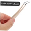 SAFIGLE Eyelash Extension Tweezers Straight Curved Lash Applicators for Professional