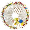 Aqibera Cocktail Picks 4.7" Sticks Toothpicks Party Supplies, 100 Count