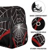 Black Spider Web Overnighter Duffel Bags for Boys Men, Carry-On