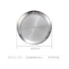 Desirable Stainless Steel Round Plate, Small Plate, Dinner Plate, Stainless