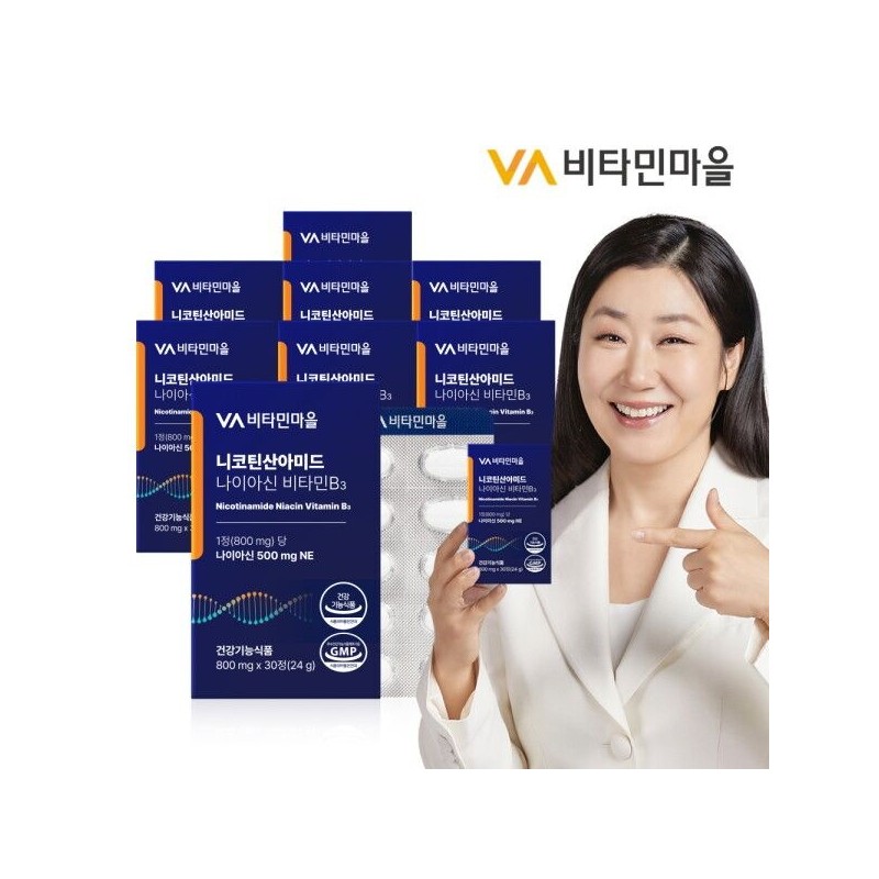 Vitamin Village [Vitamin Village] High dose 500mg nicotinic acid amide