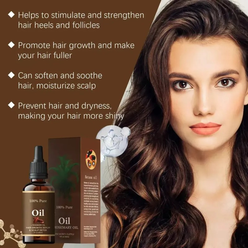 Aceite De Romero Crecimiento Capilar Aceite Para El Cabello