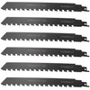 6X Reciprocating Saw Blade Carbide Tungsten Carbide for Cutting Porous