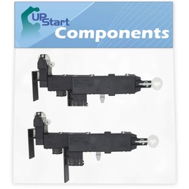 2-Pack 8182634 WP8182634 Washing Machine Door Latch Lock Replacement for Whirlpool GHW9200LW Washer - Compatible with DC64-00519B Washer Door Lock Switch Assembly