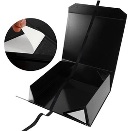 4 Piezas 20x18x8CM Plegable Magnética Caja de Regalo con Cinta
