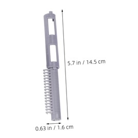 IWOWHERO 50pcs Hair Curling Rollers Set Heatless Cold Wave Perm Rods for Long Short Hair Styling Lightweight and Portable Hairdressing Tools for Effortless Curls Volume