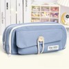 Cedar Eight Pencil Case, Large Capacity, Soft, Cute, Convenient, Solid,