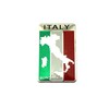 Speed mao Stylish Italian Emblem Plate Sticker Set of 4