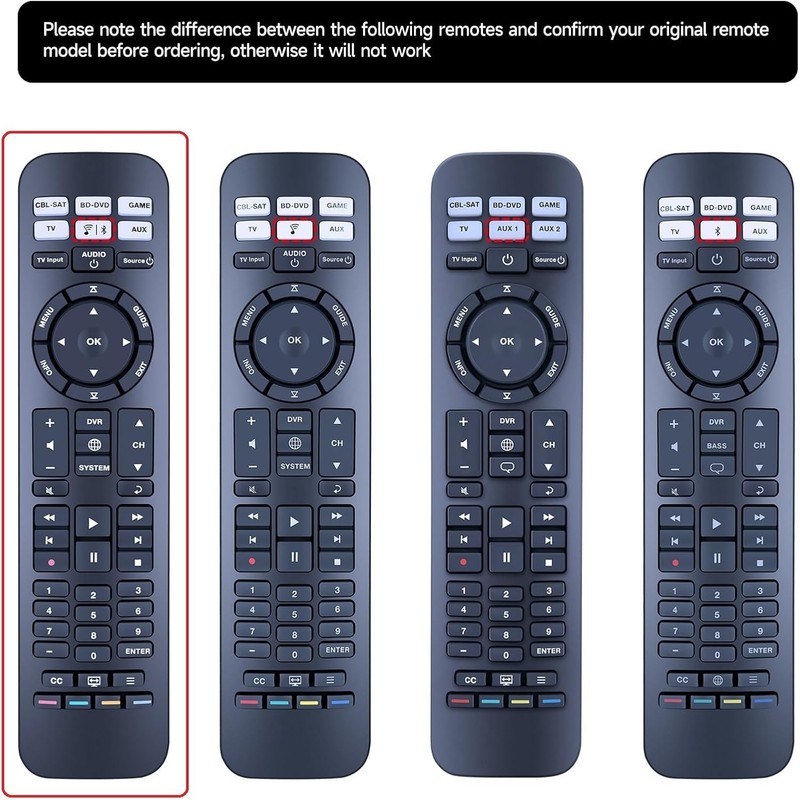 Remote Control Replacement fit for Bose CineMate 520, 220, 130